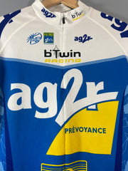 Maillot vélo cyclisme vintage AG2R B'Twin Michelin