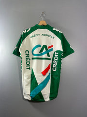 Maillot cycliste vintage Crédit Agricole Nalini Look