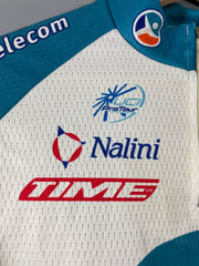 Maillot vélo cyclisme vintage Bouygues telecom Nalini Vendée Time