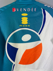 Maillot vélo cyclisme vintage Bouygues telecom Nalini Vendée Time