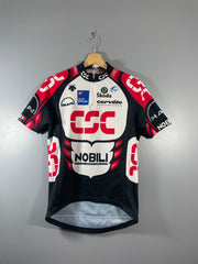 Maillot vélo cyclisme vintage CSC Descente Nobili Man