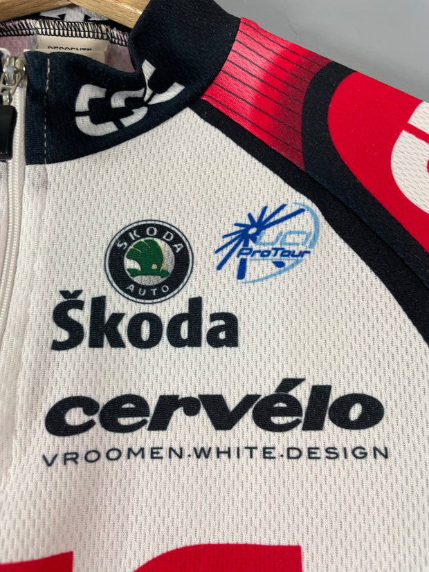 Maillot vélo cyclisme vintage CSC Descente Nobili Man