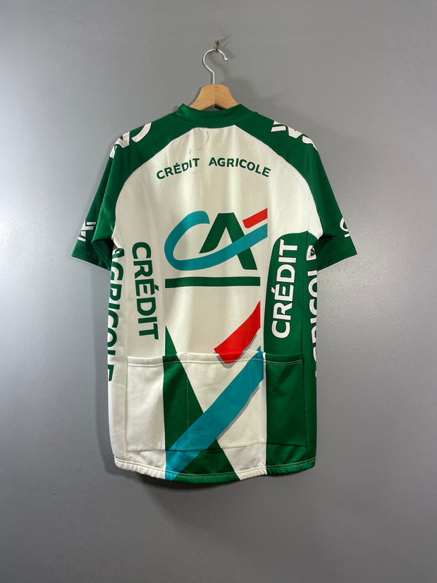 Maillot cycliste vintage Crédit Agricole Nalini Look