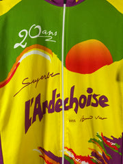 Maillot vélo cyclisme vintage l'ardéchoise GSG