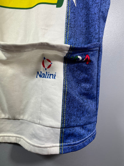 Maillot vélo cyclisme vintage Carrera Jeans Tassoni Nalini