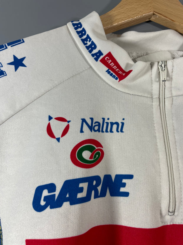 Maillot vélo cyclisme vintage Carrera Jeans Tassoni Nalini