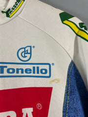 Maillot vélo cyclisme vintage Carrera Jeans Tassoni Nalini