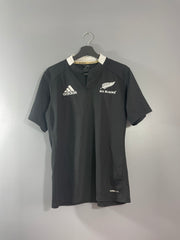 Maillot rugby vintage Nouvelle Zélande Adidas All Blacks