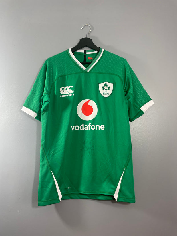 Maillot rugby vintage Irlande Canterbury Vodafone