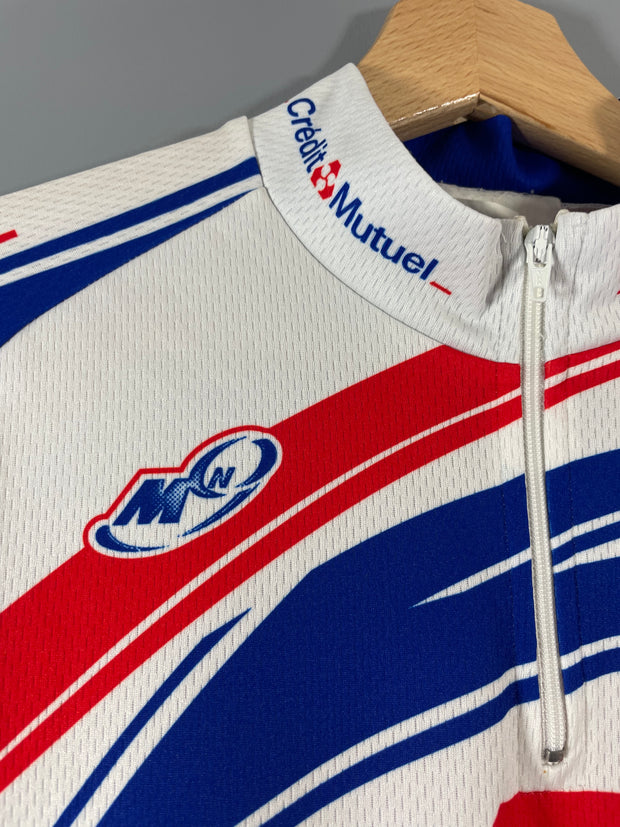 Maillot vélo cyclisme vintage Crédit Mutuel MCN