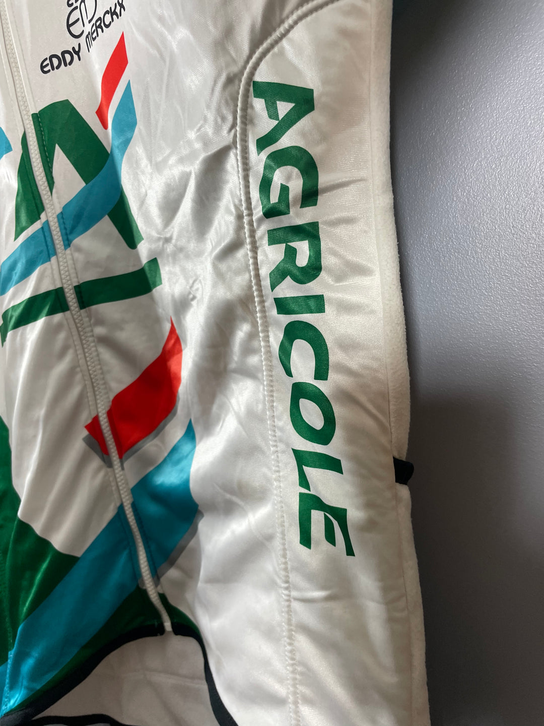 Veste Cycliste Vintage Nalini – Crédit Agricole – Manches Longues – Taille 5