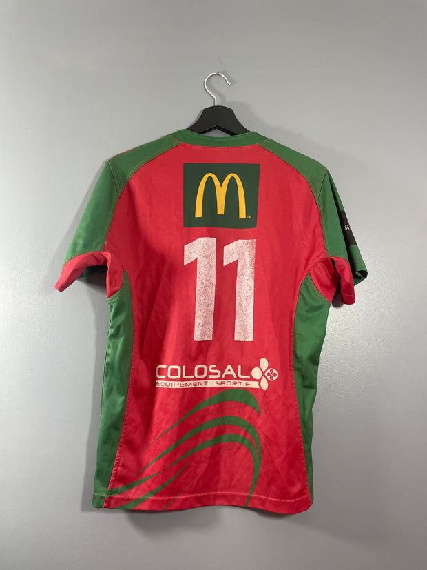 Maillot rugby vintage Colmar Errea #11 Toucan Club