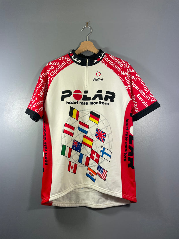 Maillot vélo cyclisme vintage Polar Nalini