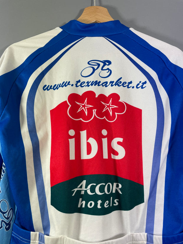 Maillot vélo cyclisme vintage Ibis accor hotels TEX