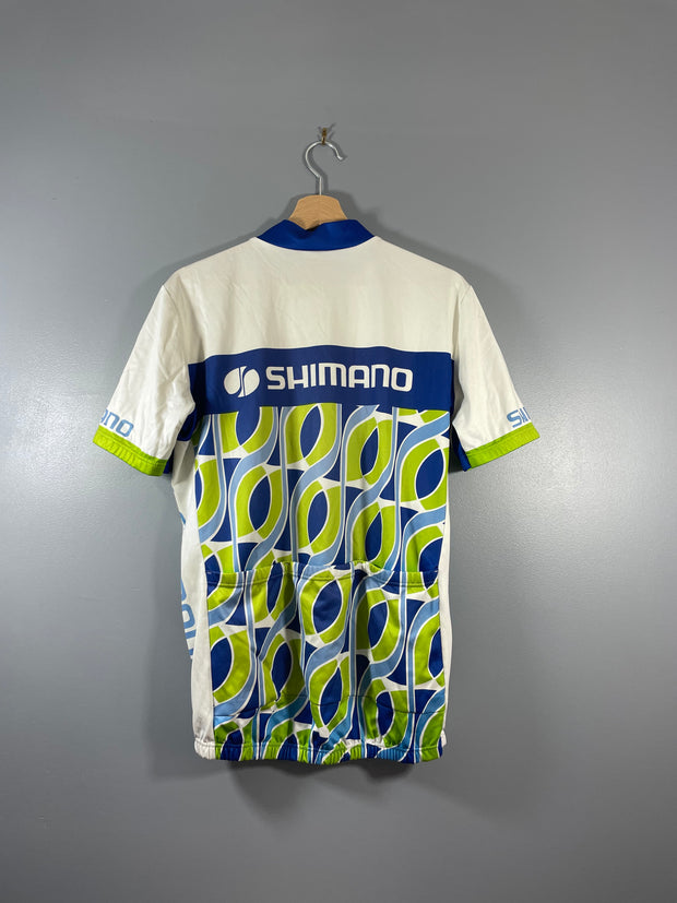 Maillot vélo cyclisme vintage Shimano Giordana