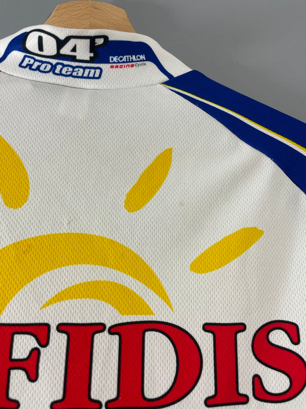 Maillot cycliste vintage Decathlon Cofidis