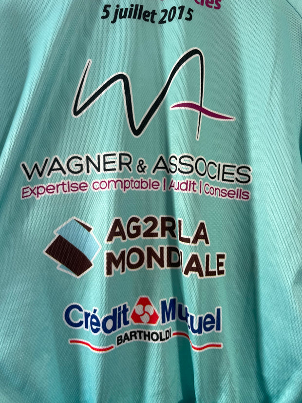 Maillot cycliste vintage LMDS AG2R Crédit Mutuel Wagner & Associés