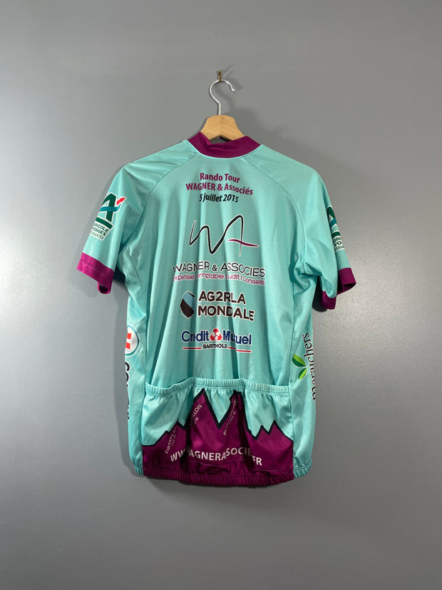 Maillot cycliste vintage LMDS AG2R Crédit Mutuel Wagner & Associés