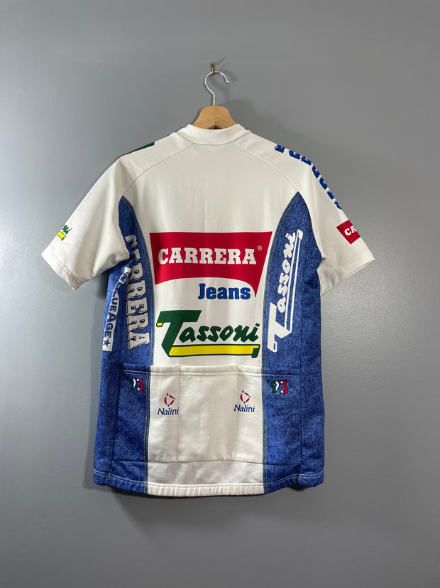 Maillot cycliste vintage Nalini Carrera Jeans Tassoni