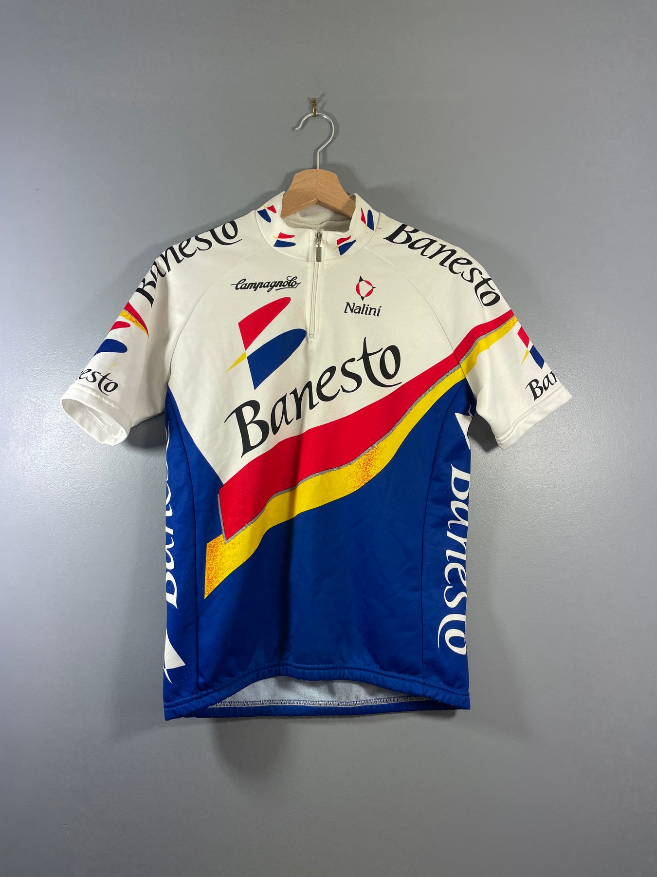 Maillot Long Eté Vintage BANESTO | Vintage Cycle Shop Boutique Officielle Maillot Long Eté Vintage BANESTO | Vintage Cycle Shop Boutique Officielle
