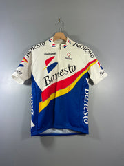 Maillot vélo cyclisme vintage Banesto Nalini