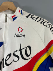 Maillot vélo cyclisme vintage Banesto Nalini