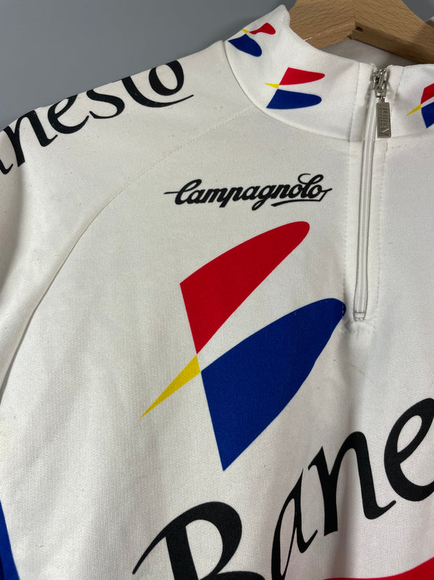 Maillot vélo cyclisme vintage Banesto Nalini