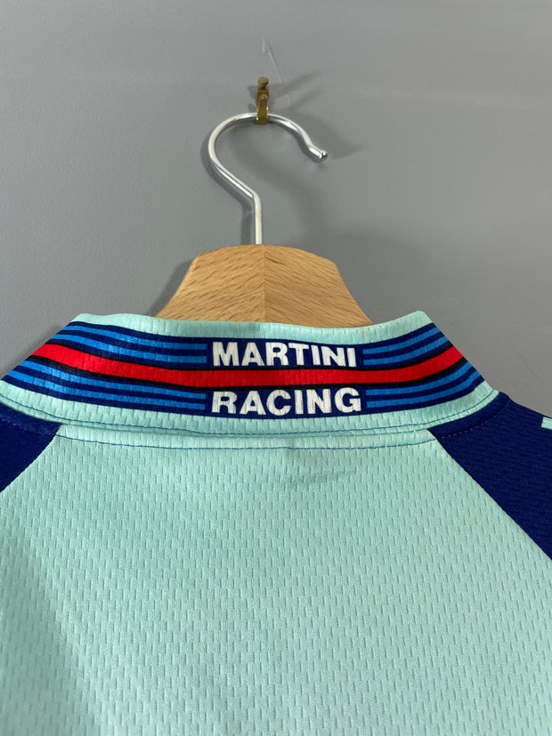 Maillot cycliste vintage Bianchi Martini Racing SMS Santini Shimano