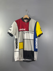 Maillot cycliste vintage Radar Wonder La vie claire Santini