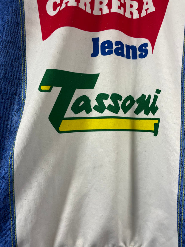 Maillot vélo cyclisme vintage Carrera Jeans Tassoni Nalini