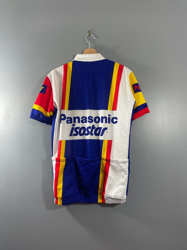 Maillot cycliste vintage Panasonic Isostar