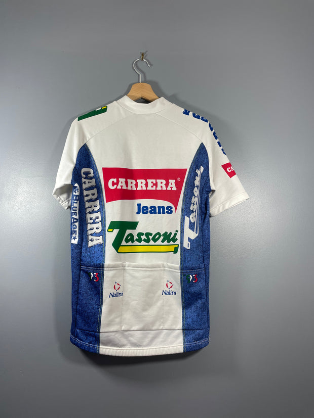 Maillot vélo cyclisme vintage Carrera Jeans Tassoni Nalini