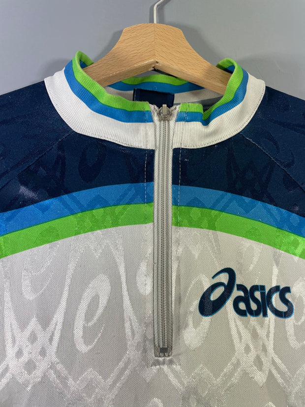 Maillot vélo cyclisme vintage Asics bike team