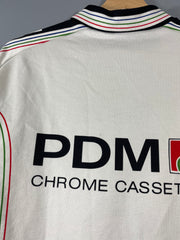 Maillot vélo cyclisme vintage Ultima PDM Chrome cassettes