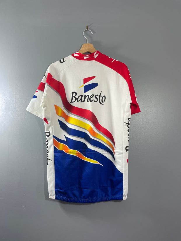 Maillot cycliste vintage Banesto Nalini