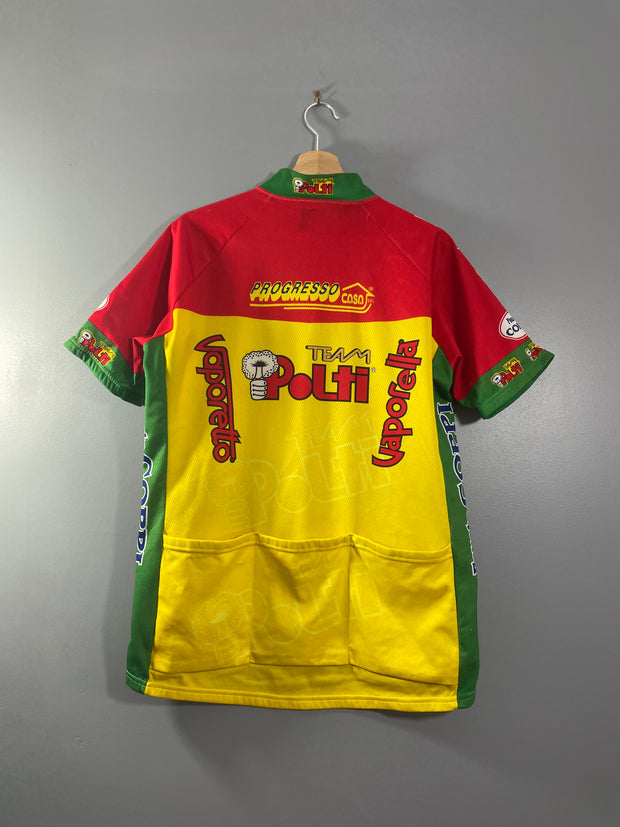 Maillot cycliste vintage Team Polti Coppi SMS Santini