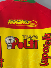 Maillot cycliste vintage Team Polti Coppi SMS Santini