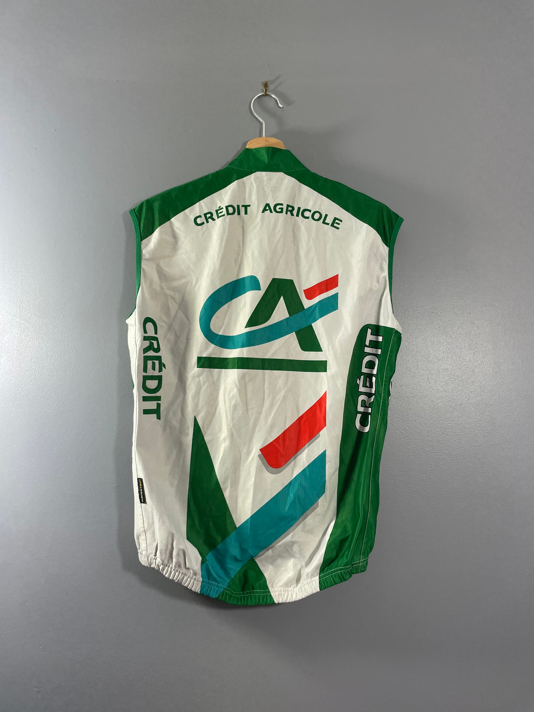 Maillot Cyclisme Vintage Nalini – Crédit Agricole / Look, Taille M, Manches Courtes