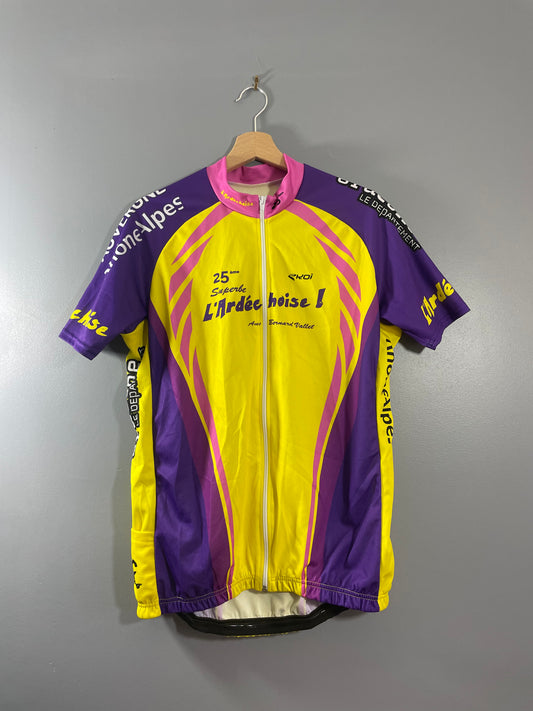 Maillot cycliste vintage L'ardéchoise 25e édition