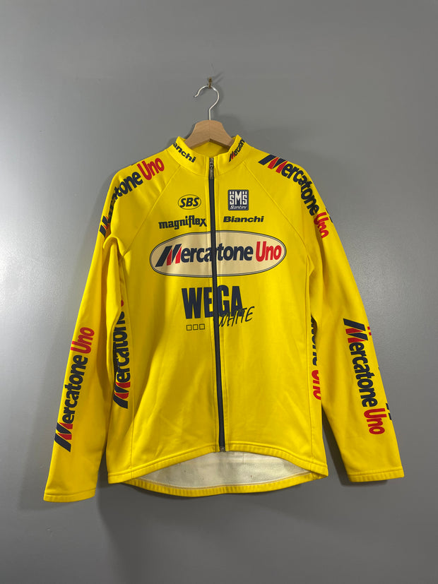 Veste cycliste vintage Mercatone Uno SMS Santini