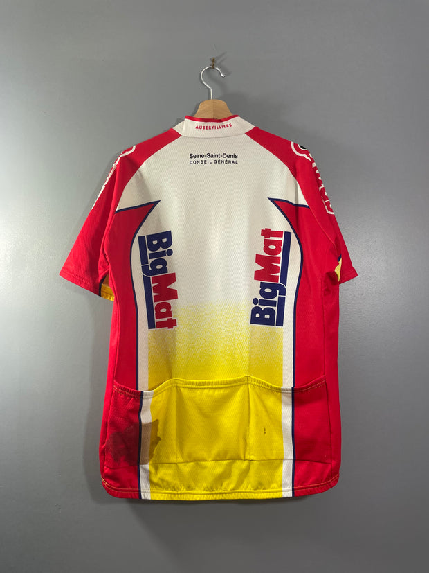 Maillot cycliste vintage BigMat Biemme Look Le coq sportif