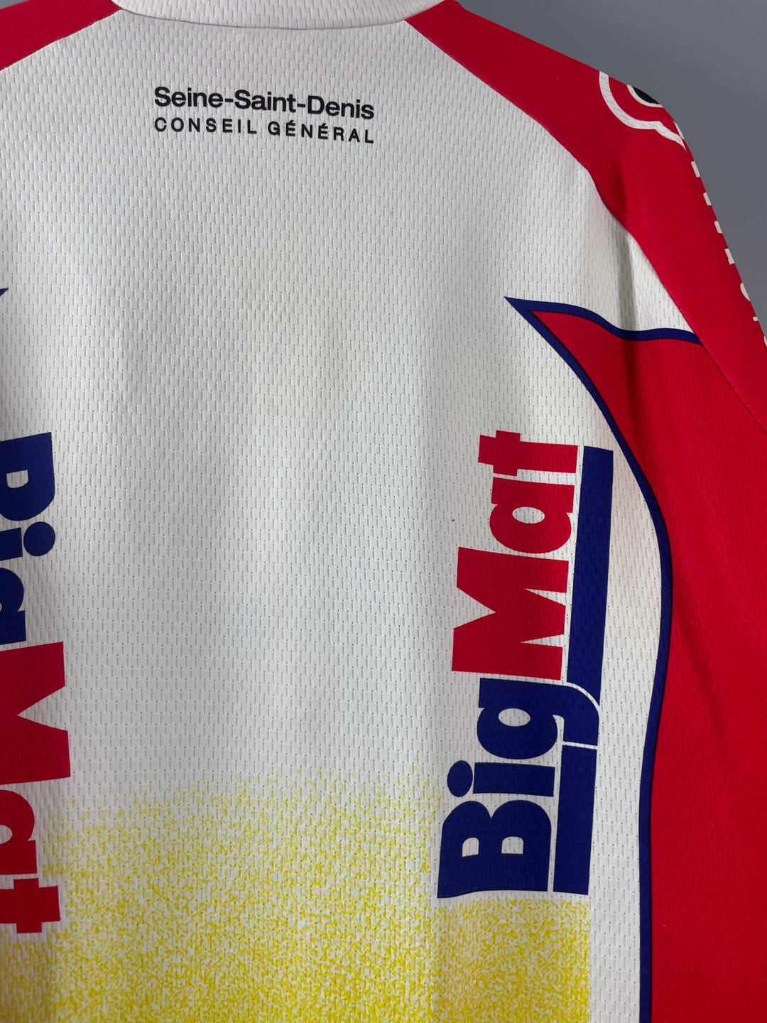 Maillot cycliste vintage BigMat Biemme Look Le coq sportif Maillot cycliste vintage BigMat Biemme Look Le coq sportif