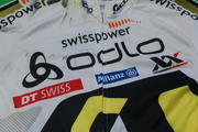 Maillot vélo rétro Odlo DT Swiss Allianz Swisspower