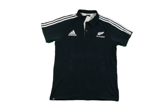 Polo rugby rétro Adidas All Blacks