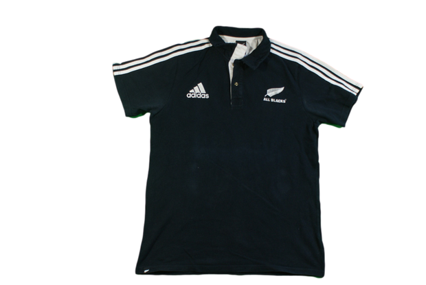 Polo rugby rétro Adidas All Blacks