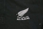 Polo rugby rétro Adidas manches longues All Blacks