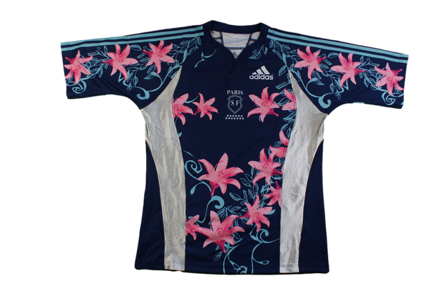 Maillot rugby rétro Stade Français Adidas