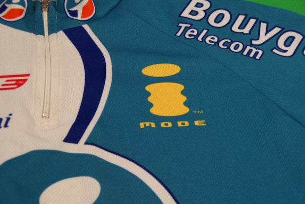 Maillot vélo rétro Nalini Time Bouygues Telecom