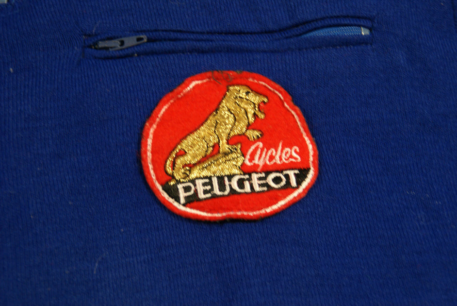 Maillot de cyclisme Rétro femme Peugeot Blanc/Noir - Gruppo
