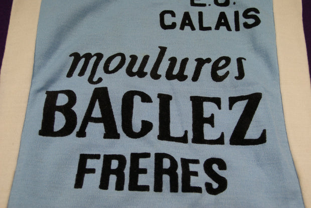 Maillot vélo rétro Moulures Baclez Calais